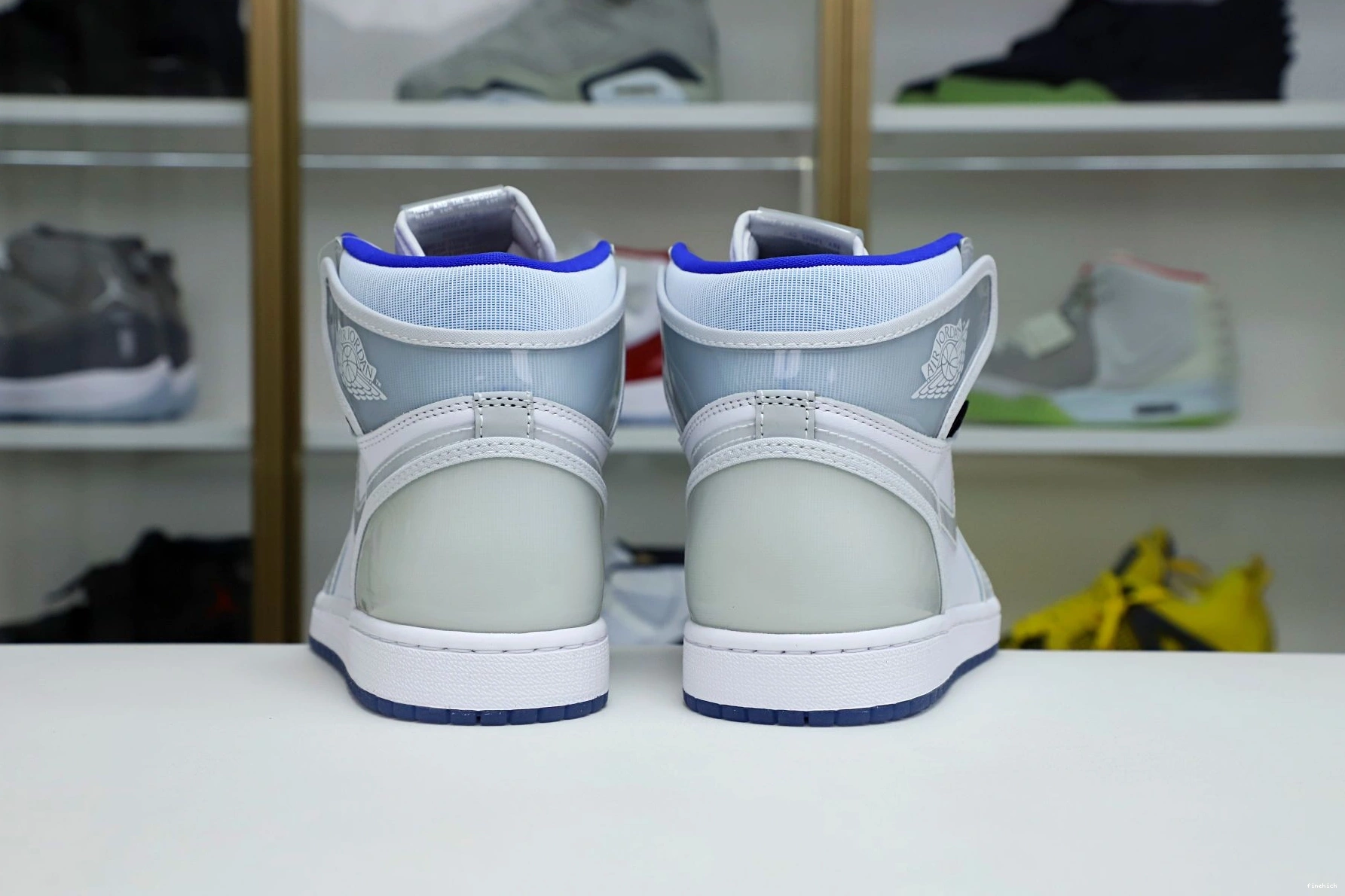 ZOOM AIR HIGH JORDAN 1 'RACER BLUE' 0929